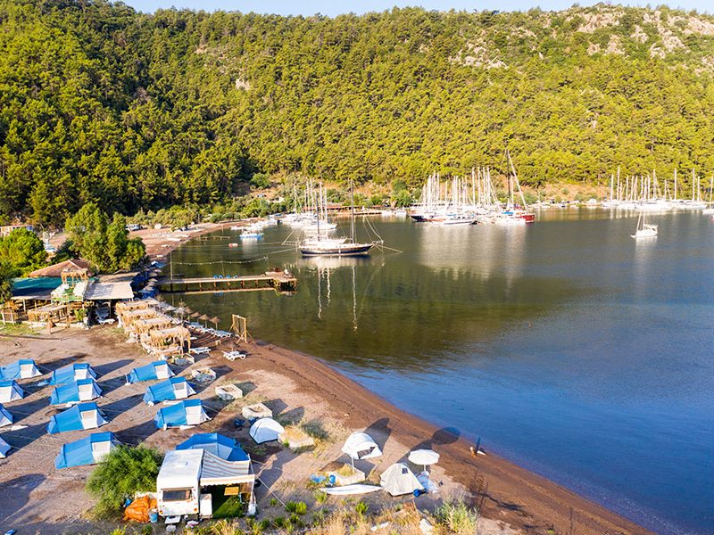 marmaris kamp alanları