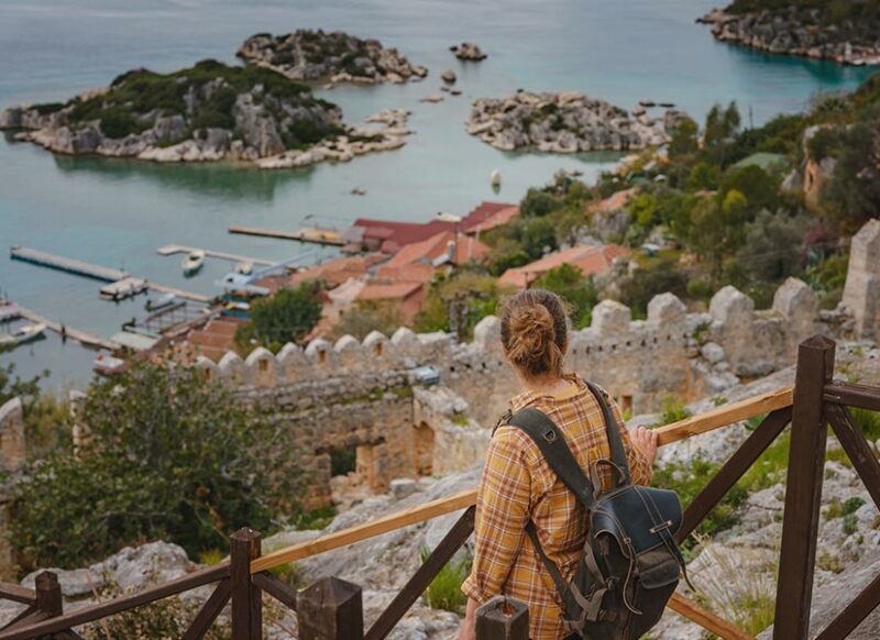 antalya kaş kaleköy