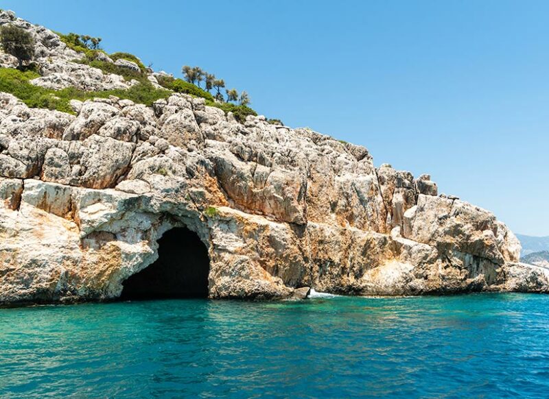fethiye mavi mağara