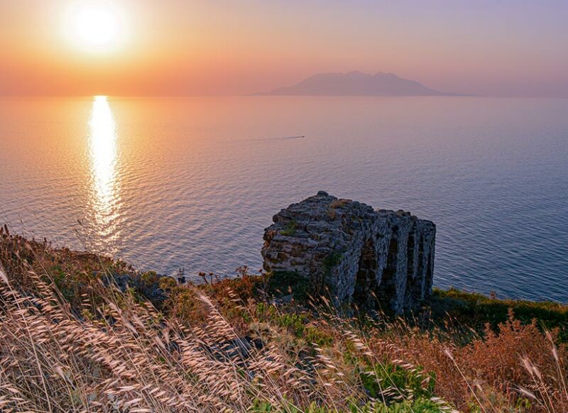 gökçeada kaleköy nerede