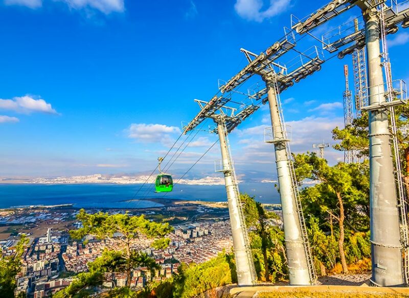 teleferik manzaraları