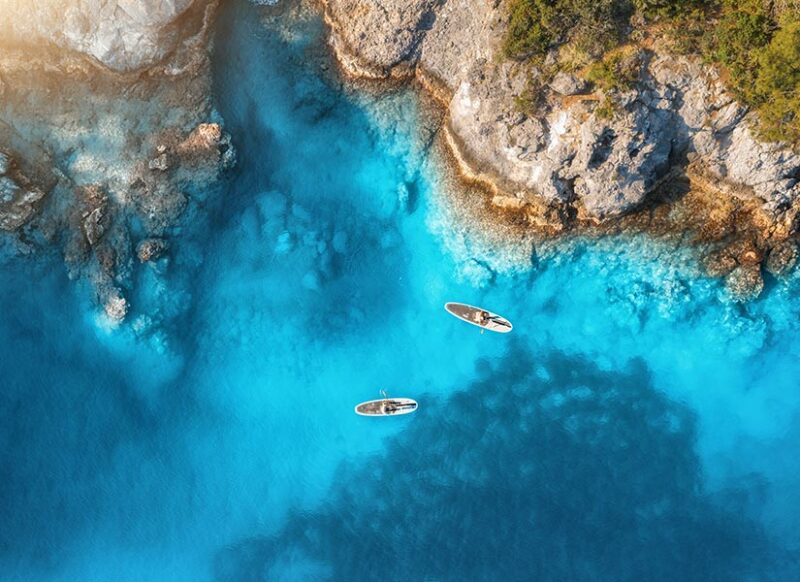 tekne ile gidilecek koylar