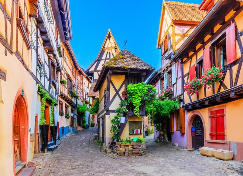 eguisheim fransa avrupa