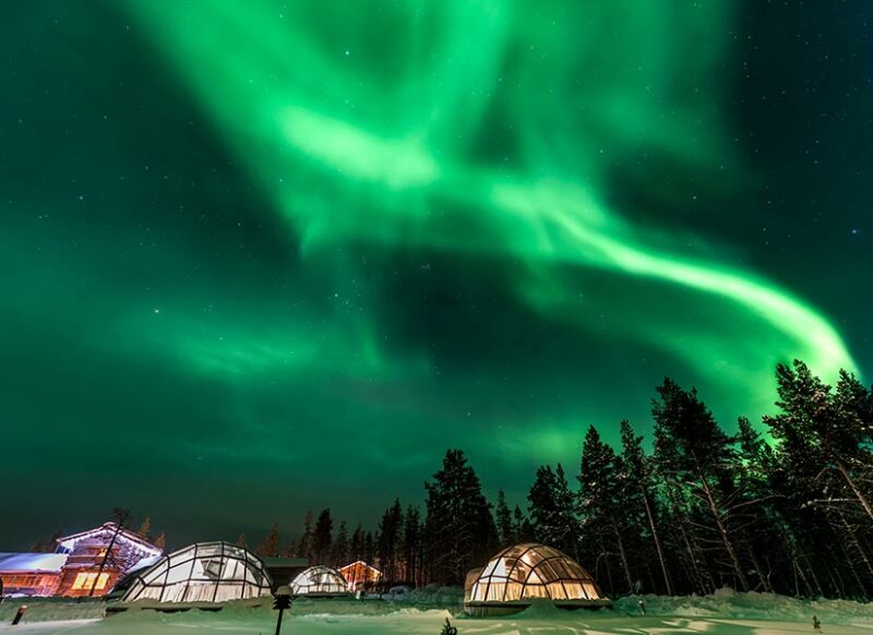finlandiya kuzey ışıkları
