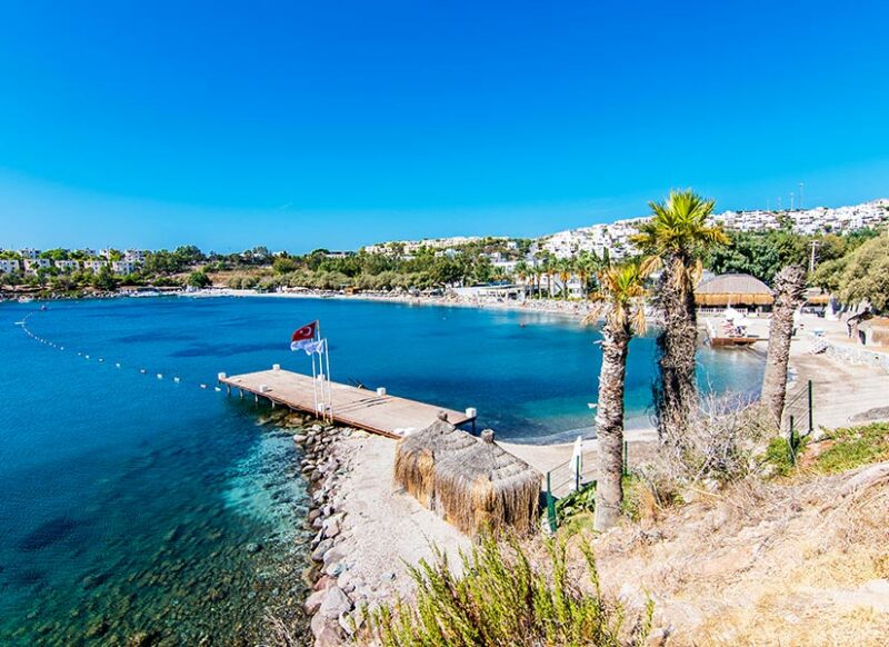 bodrum akyarlar plajı